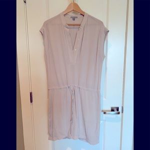 James Perse taupe drawstring jumper